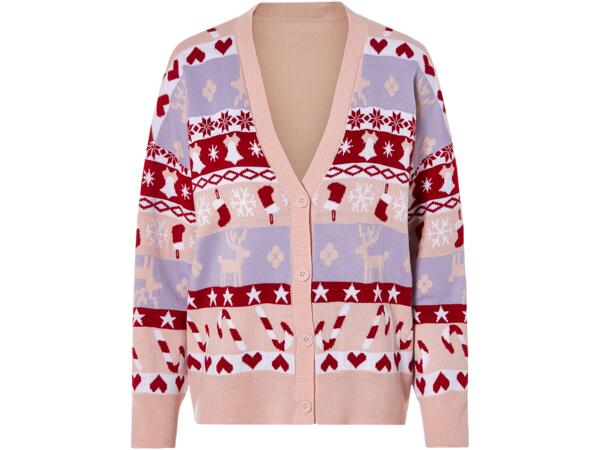 Ladies' Christmas Cardigan