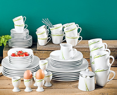 Set base di porcellana, 62 pezzi