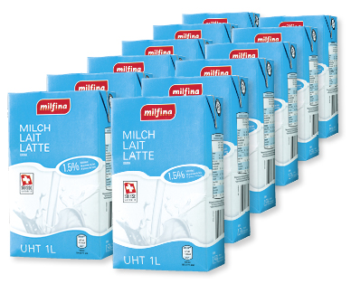 Latte UHT MILFINA