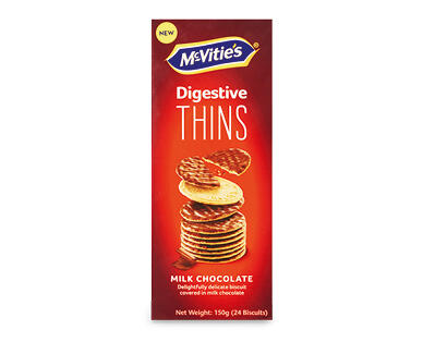 McVities Dark Chocolate Digestive Thins 150g