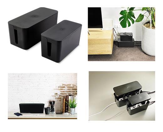 Huntington Home 
 Cable Management Box or Battery Organizer