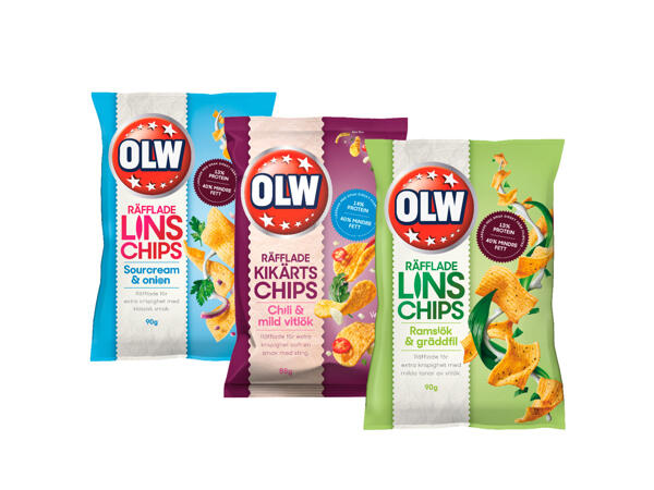 OLW Lins- och kikärtschips