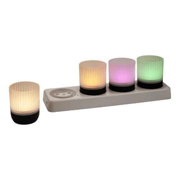 CASALUX(R) Lampes LED de salon de jardin, 4 pcs