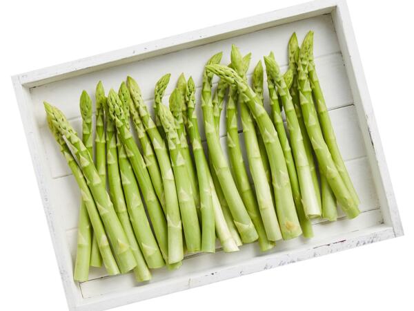Spargel grün