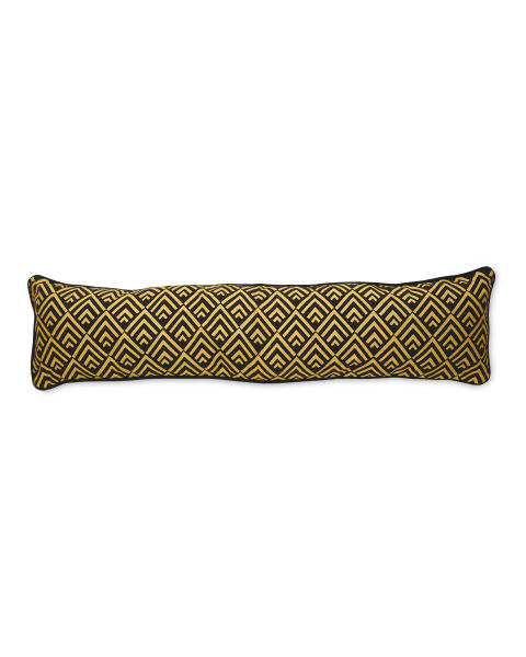 Art Deco Metallic Draught Excluder