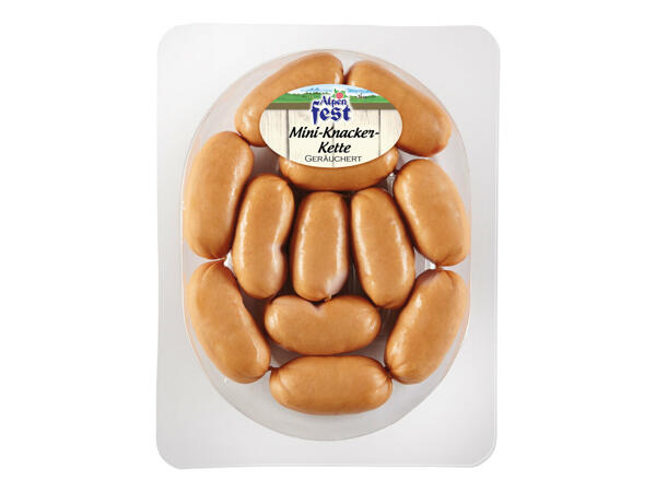 ALPENFEST Mini-Knacker-Kette