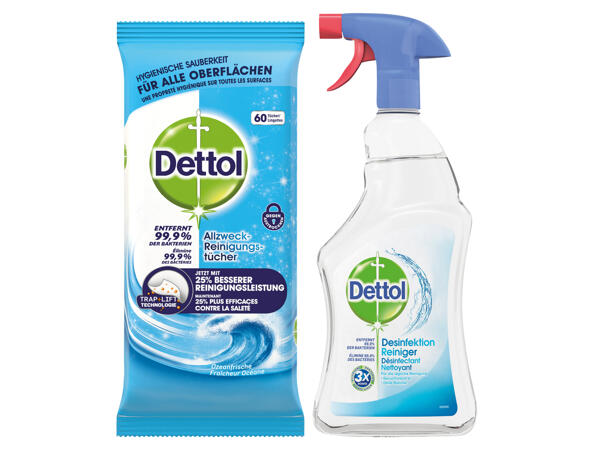 Dettol Allzweckreiniger/ Reinigungstücher