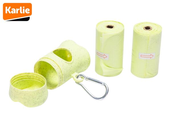 Karlie Poop Bags/​Poop Bag Holder - Green
