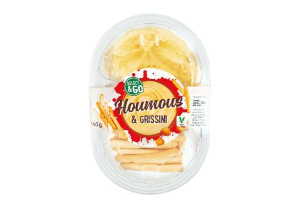 Houmous with Grissini
