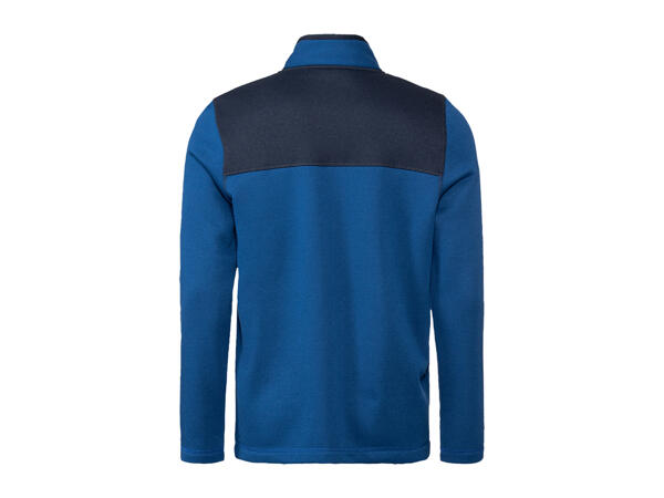 Livergy Men's Knitted Fleece Jacket