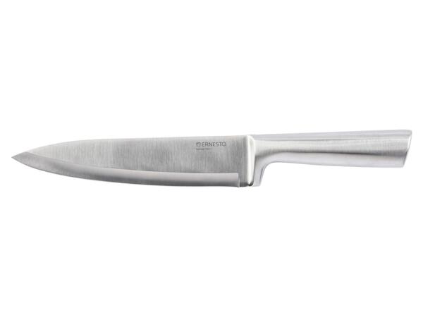 Knife with Bamboo or Steel Handle