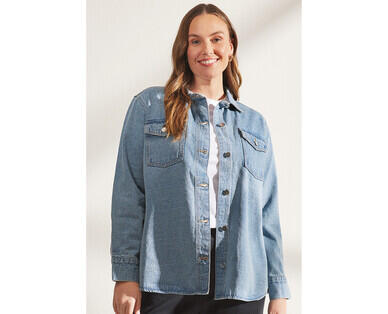 Women's Denim Shacket