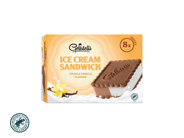 Glass chokladsandwich