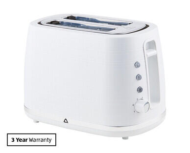 2 Slice Textured Toaster