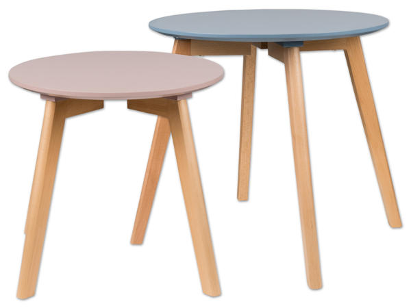 LIVARNO LIVING(R) Beistelltisch-Set, 2-teilig