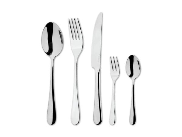 Edelstahl-Besteck-Set, 30-teilig