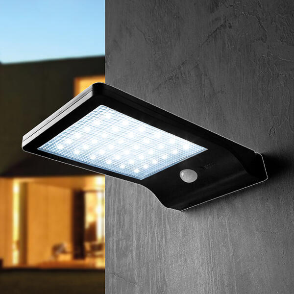 LED-Solar-Wandleuchte
