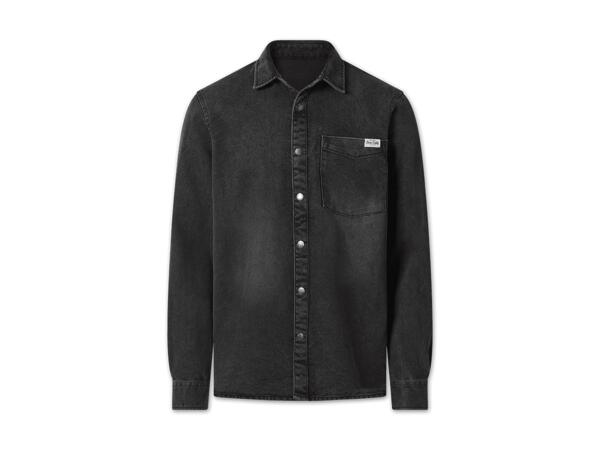 Herren Jeanshemd