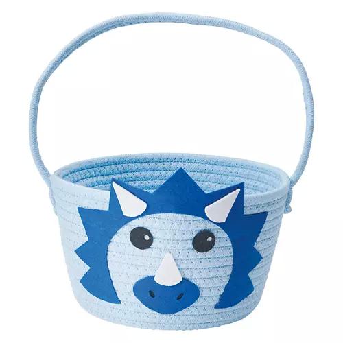 Character Rope Easter Basket - Dinosaur