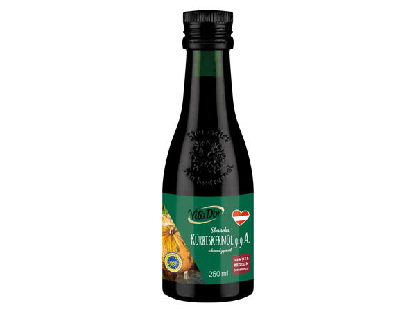 Steirisches Kürbiskernöl g.g.A.