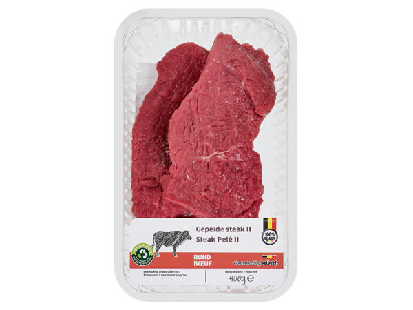 Steaks pelés