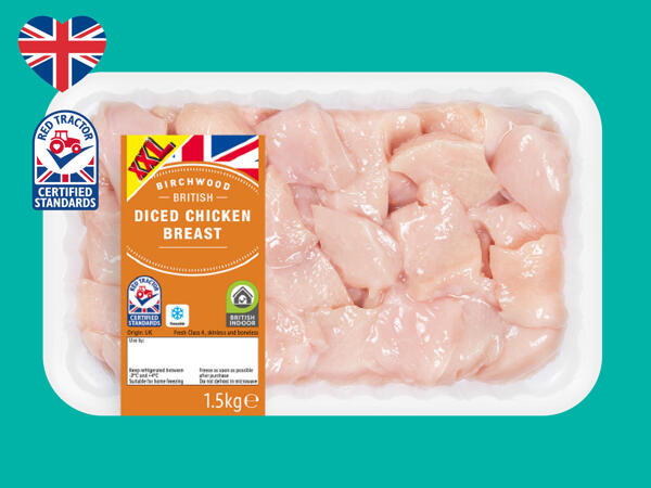 Birchwood Diced British Chicken Breast