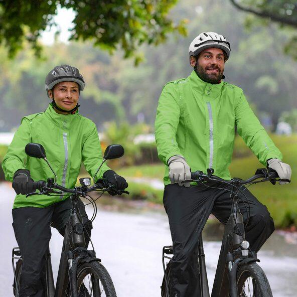 RIDE+GO(R) 				Fahrradhelm mit LED-Licht