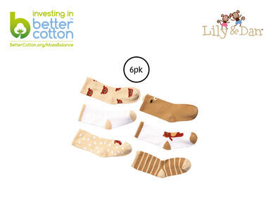 Infant Socks 6pk