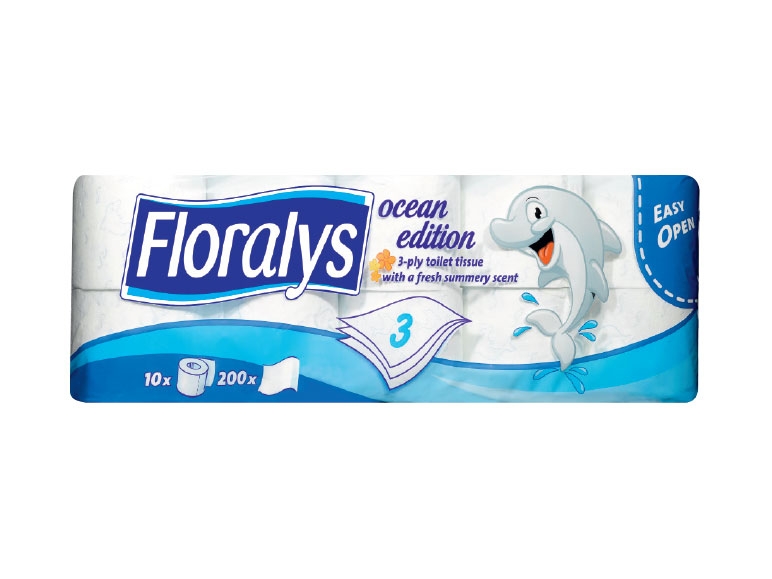 3-lagig toiletpapier
