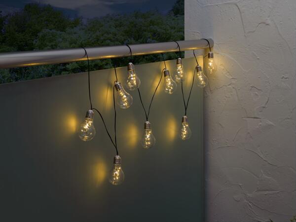 Solar Bulb String Lights