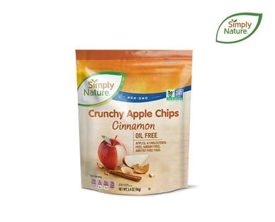 Simply Nature Crunchy Fuji Red or Cinnamon Apple Chips