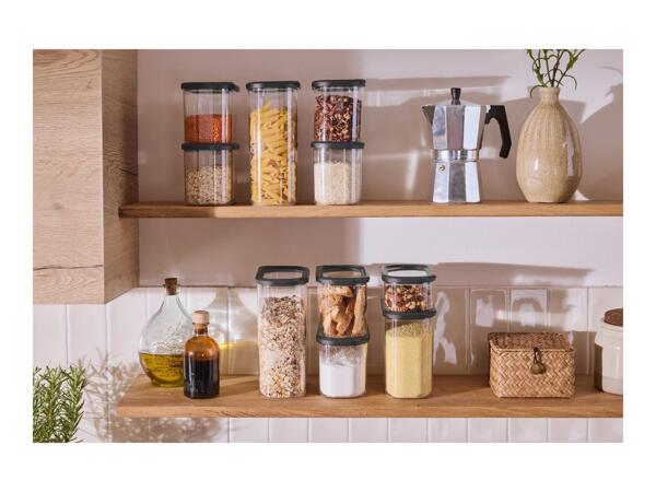Silvercrest Black Food Storage Containers - 5 Pack