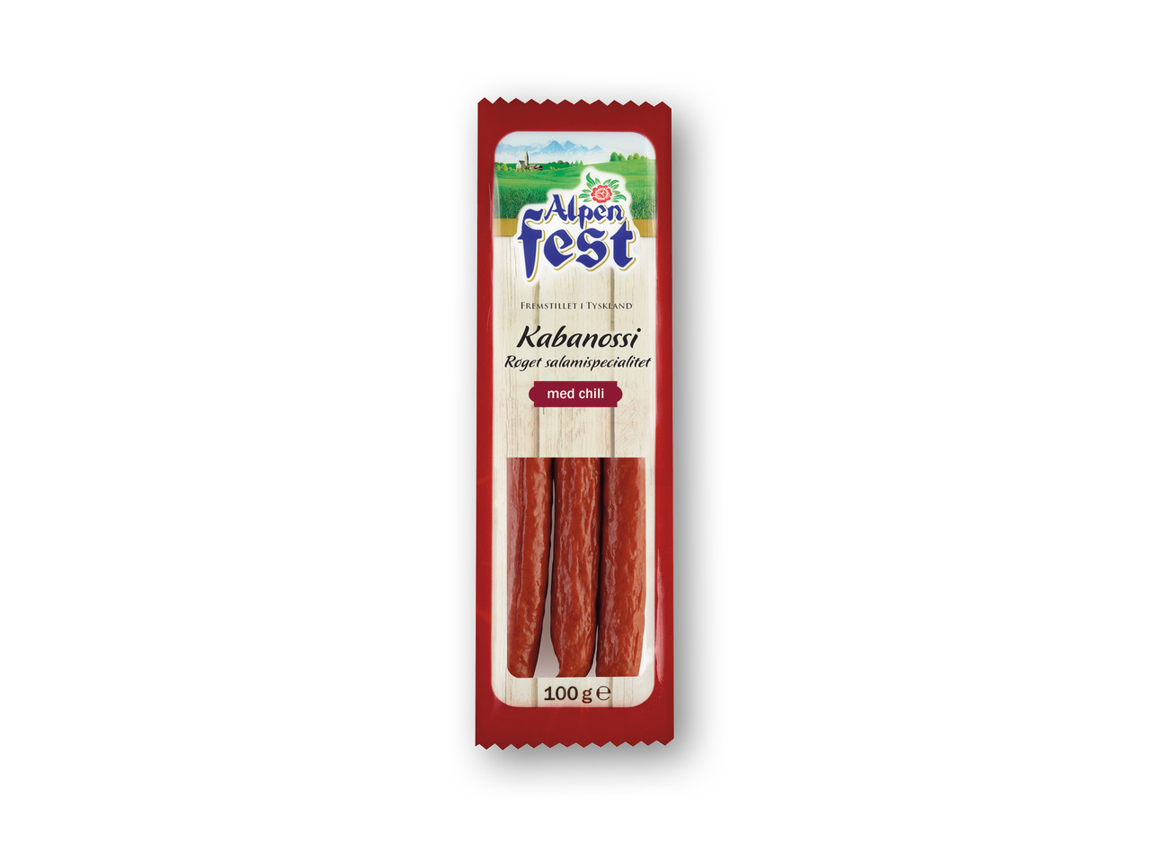 ALPENFEST Kabanossi pølser
