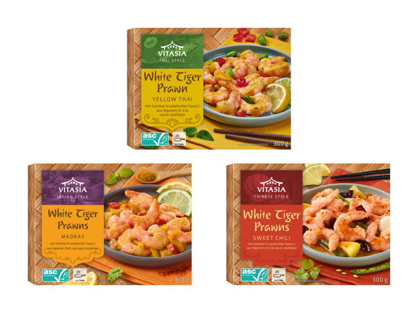 Crevettes aux légumes ASC