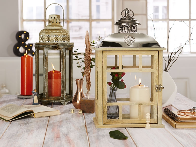 MELINERA Wooden Lantern