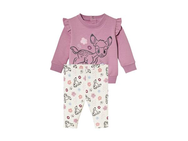 Baby Girl tracksuit "Minnie Mouse, Bambi or Winnie the Pooh", 2 pieces