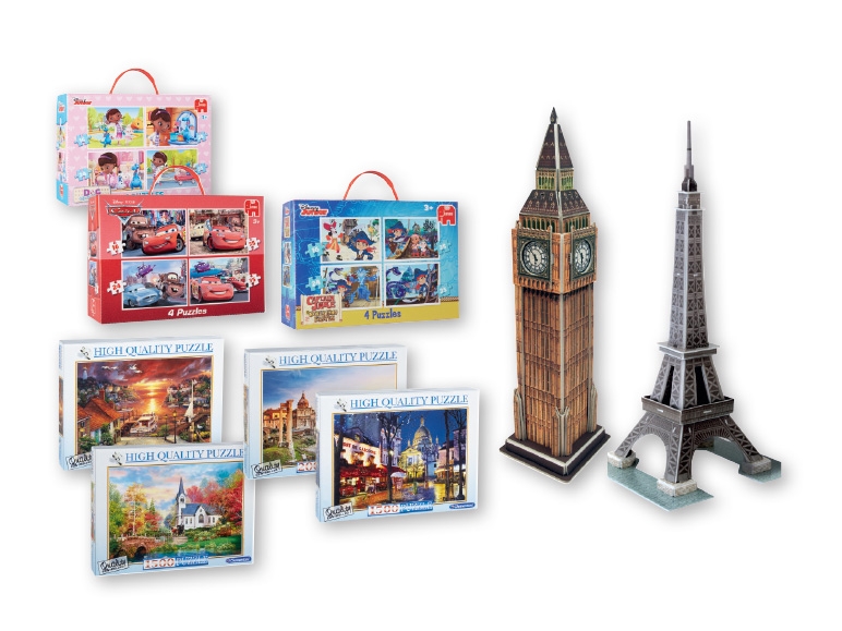 JUMBO SPIELE(R)/PLAYTIVE(R)/CLEMENTONI(R) Puzzles