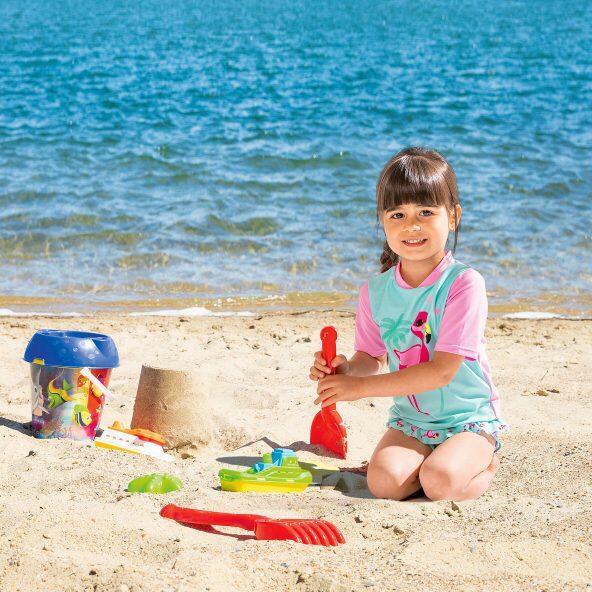Ensemble de plage anti-UV pour enfants