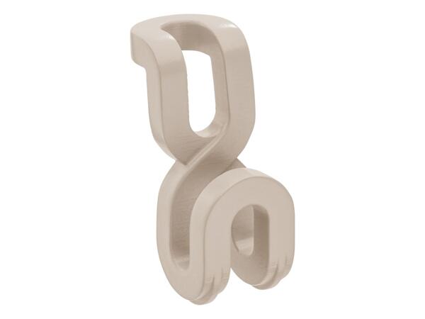 Coat hanger hooks set, 2, 6 or 10 pieces