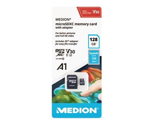 Medion 
 128 GB Micro SD Card or Flash Drive