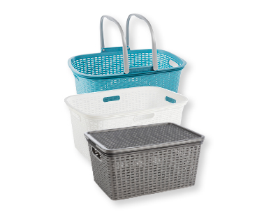 Corbeilles aspect tressé EASY HOME(R)
