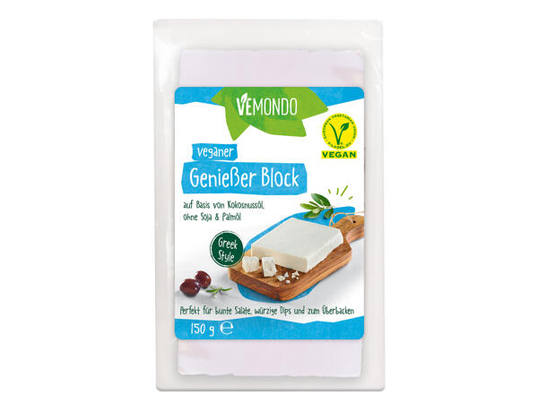 Veganer Genießer Block