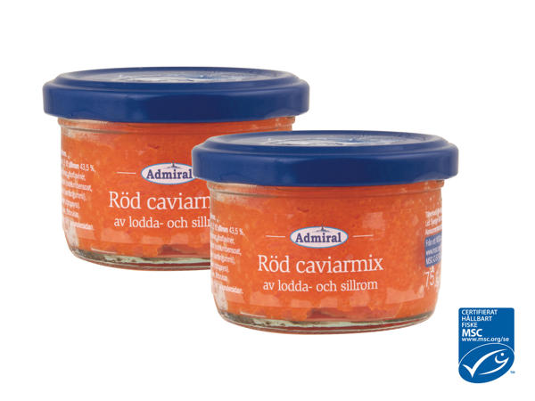MSC Caviarmix röd