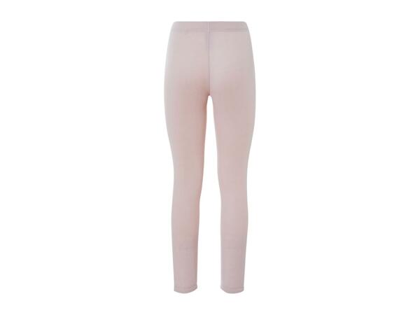 Esmara Ladies' Thermal Base Layer Leggings - Pink