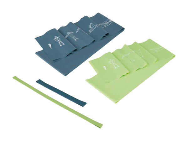 Fitnessbänder-Set, 4-teilig