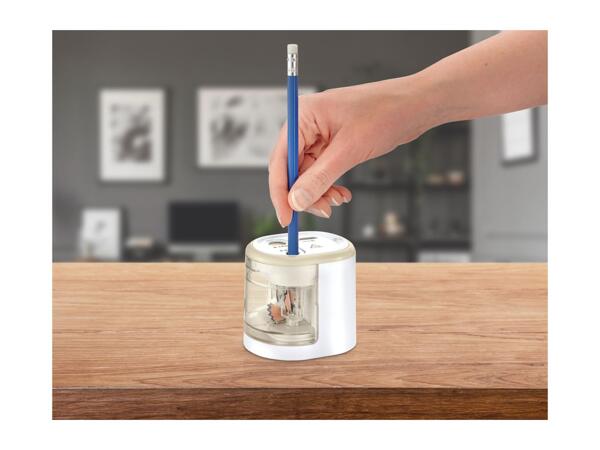 Tronic White Electric Pencil Sharpener