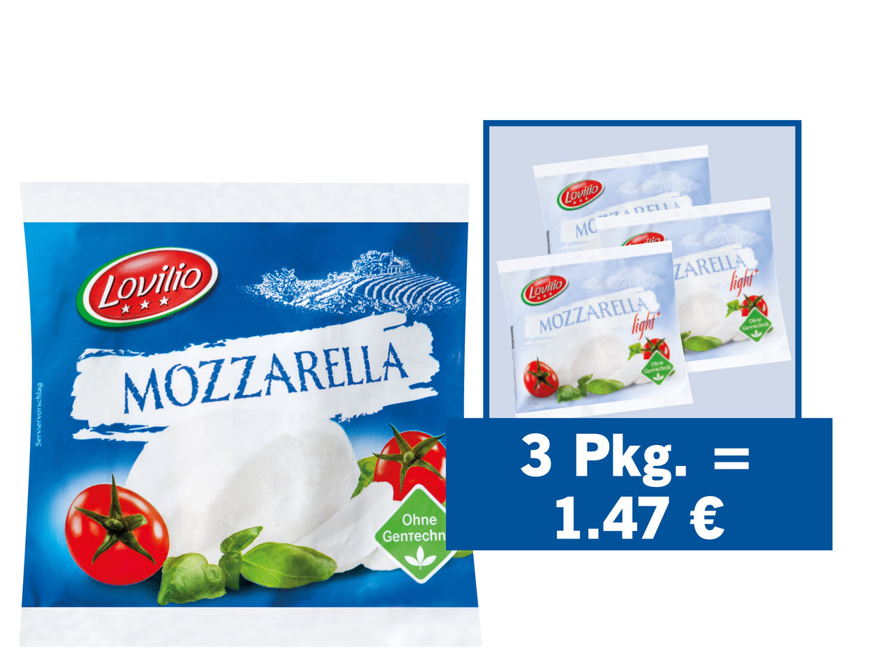 LOVILIO Mozzarella