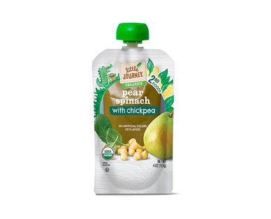 Little Journey Pear Spinach Chickpea Puree