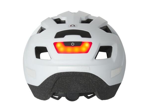 Dámská / Pánská cyklistická helma s koncovým světlem