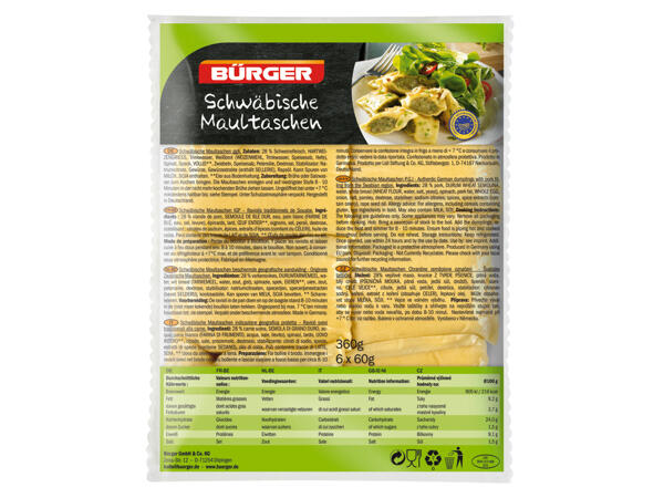 Bürger Schwäbische Maultaschen